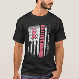 Breast Cancer Believe Breast Cancer Awareness Amer T-Shirt