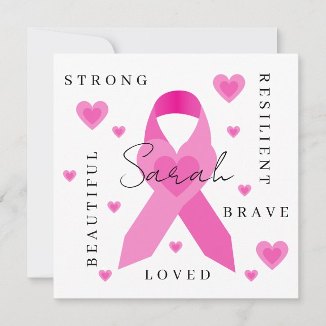 Breast Cancer Card (Front)