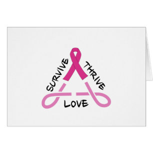 Breast Cancer Celtic Triangle - Survive,Thrive,Lov