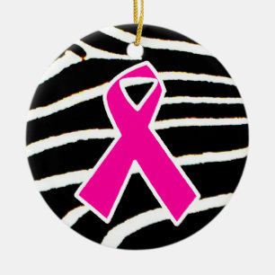 Breast Cancer Ceramic Tree Decoration