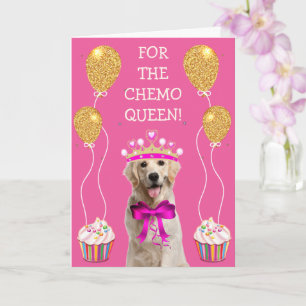 Breast Cancer Chemo Cute  Card