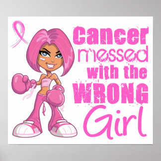 Breast Cancer Combat Girl 1 Poster