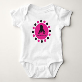 Breast Cancer crawl for the cure Baby Bodysuit