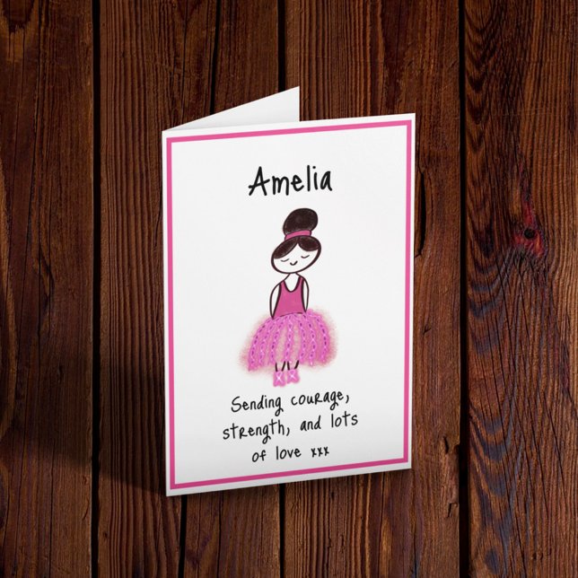 Breast Cancer Encouragement  Card (Creator Uploaded)