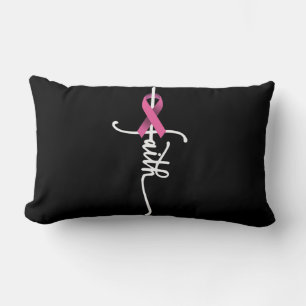 Breast Cancer Faith Breast Cancer Awareness Suppor Lumbar Cushion