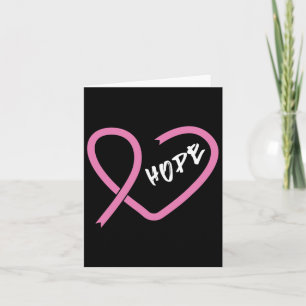 Breast Cancer Fight Cancer Ribbon 1  Card