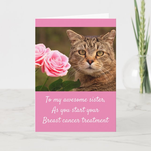 Breast Cancer For Sister Card (Front)