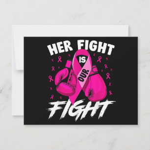 Breast Cancer Her Fight Is Our Fight Breast Cancer Save The Date