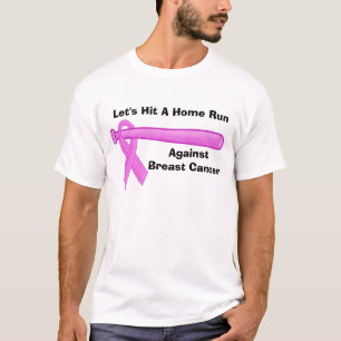 Breast Cancer Home Run Baseball Shirt