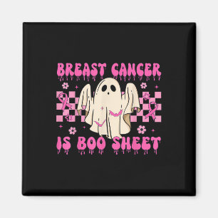 Breast Cancer Is Boo Sheet Breast Cancer Awareness Magnet