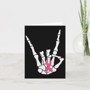 Breast Cancer Is Boo Sheet Funny Halloween Card