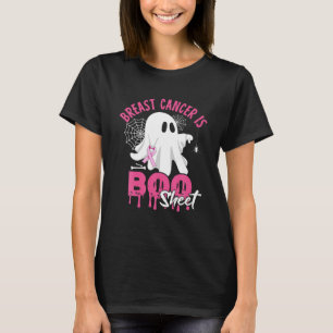 Breast Cancer Is Boo Sheet Halloween Breast Cancer T-Shirt
