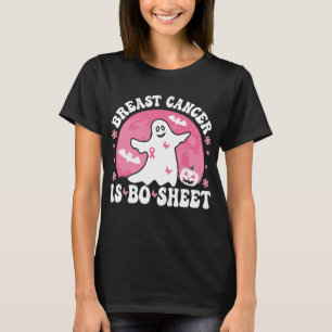 Breast Cancer Is Boo Sheet Halloween Breast Cancer T-Shirt
