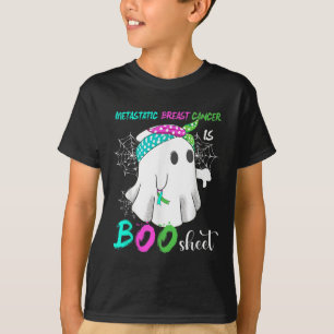 Breast Cancer Is Boo Sheet Halloween Costume  T-Shirt