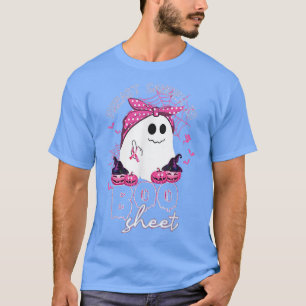 Breast Cancer Is Boo Sheet, Halloween Cute Ghost P T-Shirt
