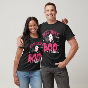 Breast Cancer Is Boo Sheet Halloween Ghost T-Shirt