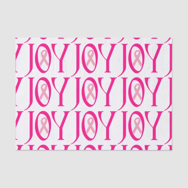 Breast Cancer Joy Tissue Paper (Front)