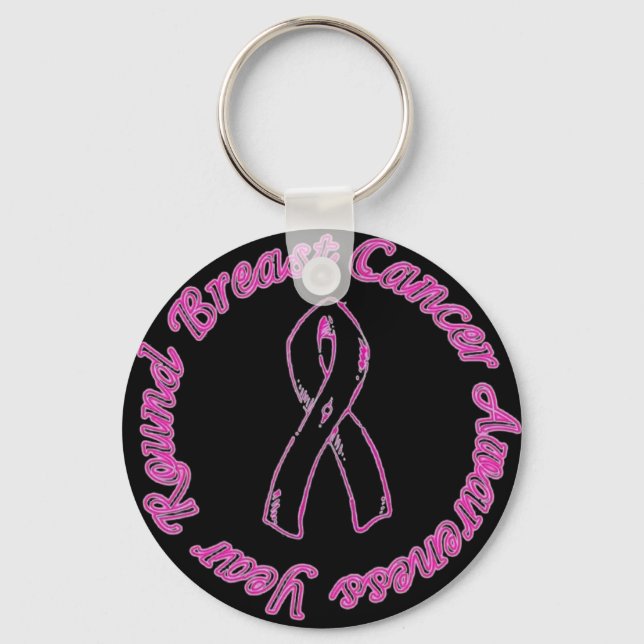 Breast Cancer Key Chain (Front)