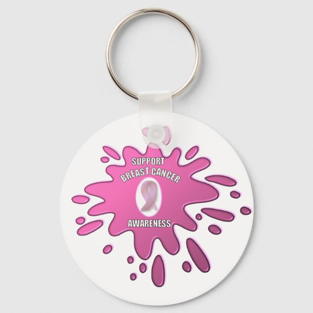 BREAST CANCER KEYCHAIN (Front)