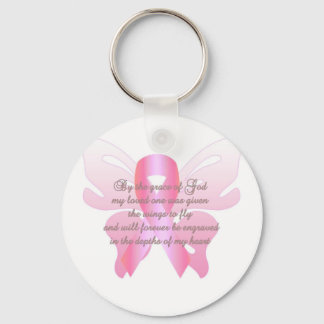 Breast Cancer Loss Key Ring