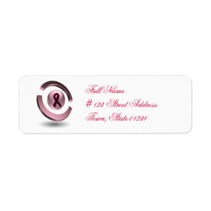 Breast Cancer Mailing Labels
