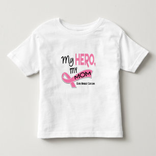 Breast Cancer MY HERO, MY MOM 42 Toddler T-Shirt