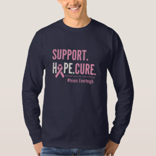 breast cancer Personalised Long Sleeve T-Shirt