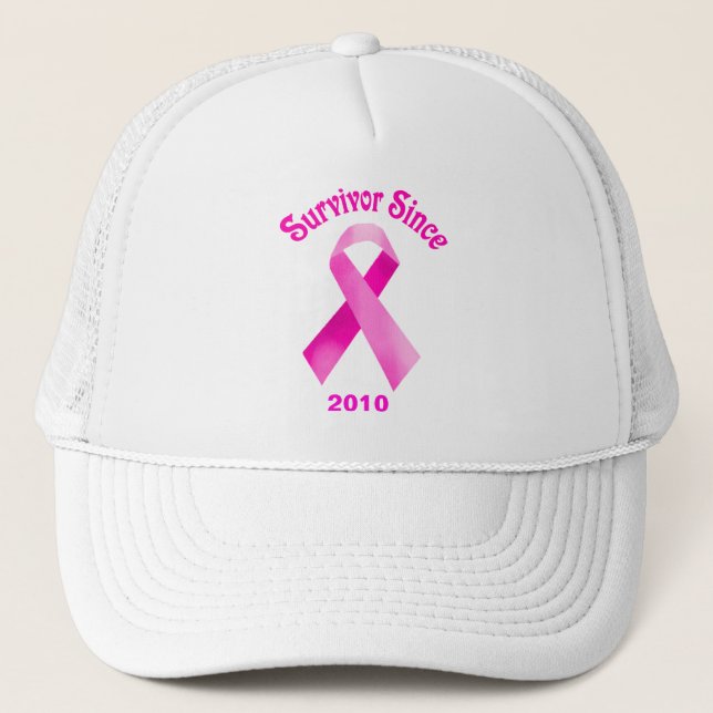 Breast Cancer Pink Ribbon Hat (Front)