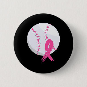 Breast Cancer Pink Ribbon Sell Awareness Costume  6 Cm Round Badge