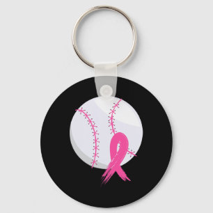 Breast Cancer Pink Ribbon Sell Awareness Costume Key Ring