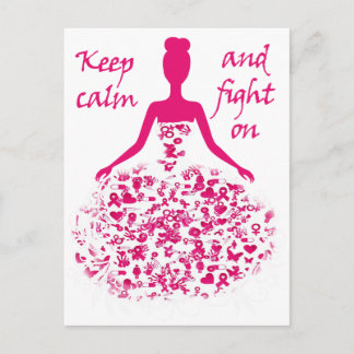 breast cancer postcard