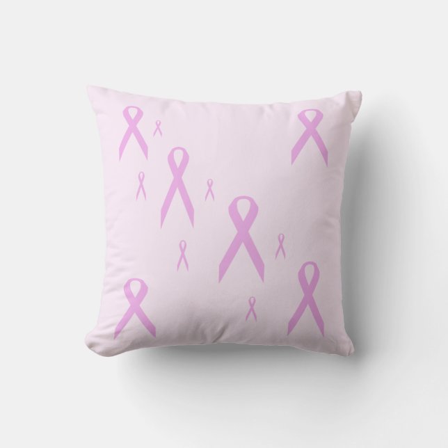 Breast Cancer Ribbon Cushion (Front)