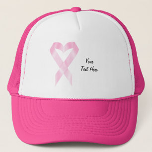 Breast Cancer Ribbon (customisable) Trucker Hat