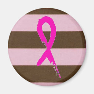 breast cancer ribbon magnet