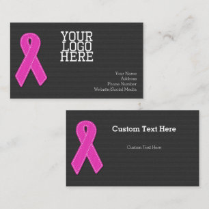 Breast Cancer Ribbon Standard Business Card