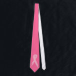 Breast cancer ribbon tie<br><div class="desc">Support breast cancer awareness!</div>