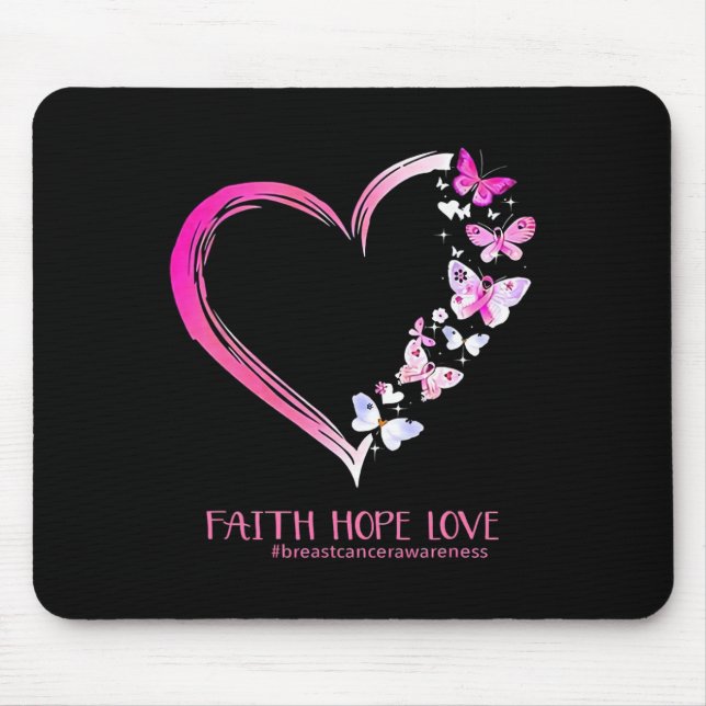 Breast Cancer Shirt1  Mouse Pad (Front)