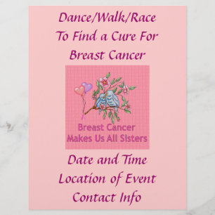 Breast Cancer Sisters Flyer