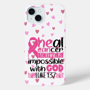 BREAST CANCER SUPPORT & AWARENESS iPhone 15 MINI CASE