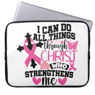 BREAST CANCER SUPPORT & AWARENESS LAPTOP SLEEVE