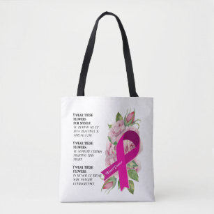 Breast Cancer Support Awareness Tote bag