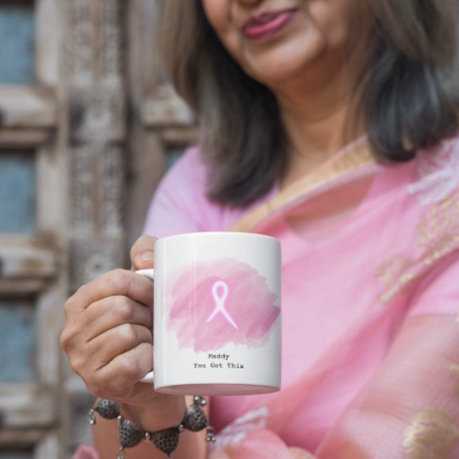 Breast Cancer Support Coffee Mug (Creator Uploaded)