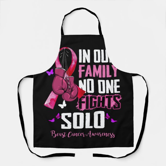 Breast Cancer Support Family Women Breast Cancer A Apron (Front)