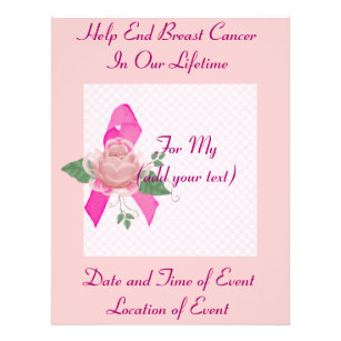 Breast Cancer Support Flyer