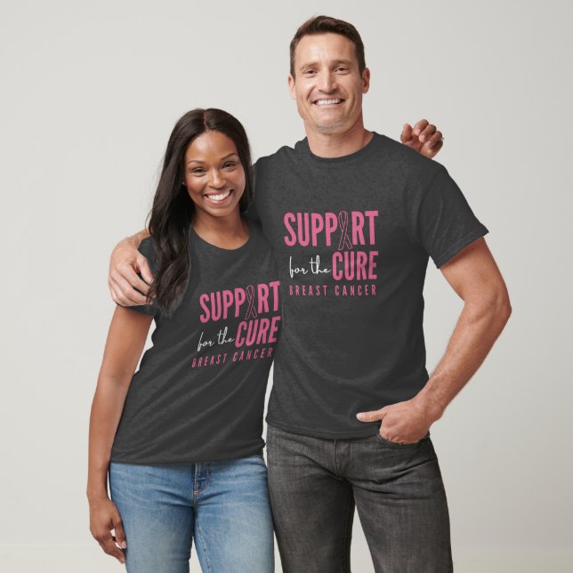 breast cancer.support for the cure. T-Shirt (Unisex)