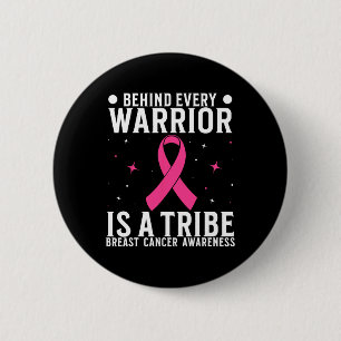 Breast Cancer Support Gifts Breast Cancer Awarenes 6 Cm Round Badge