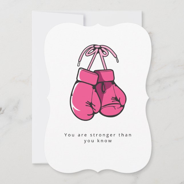 Breast Cancer Support Gifts Cancer Women Get Well  (Front)