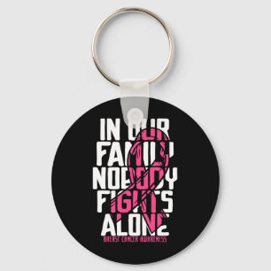 Breast Cancer Support Pink Family Breast Cancer Aw Key Ring