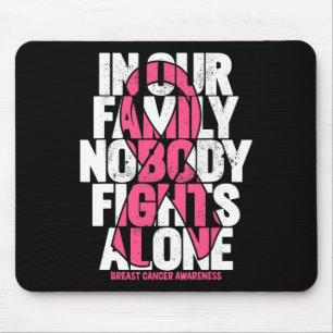 Breast Cancer Support Pink Family Breast Cancer Aw Mouse Pad
