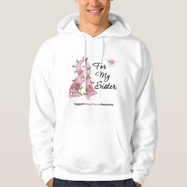 Breast Cancer Support Sister Hoodie (Front)